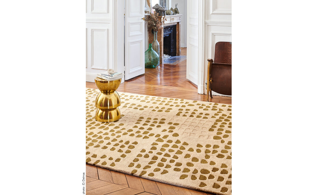 1-Tapis Carpet Galets-Laur Meyrieux pour Toulemonde Bochart